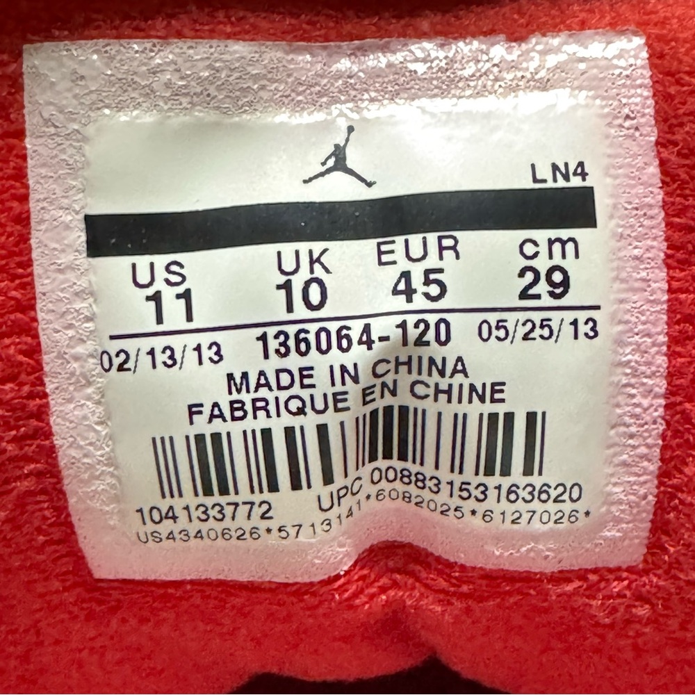 Jordan 3 Retro Fire Red - Picture 6 of 6